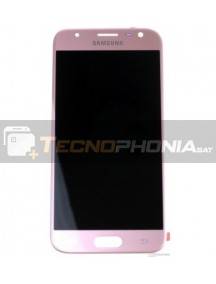 Pantalla LCD display Samsung Galaxy J3 2017 J330 rosa