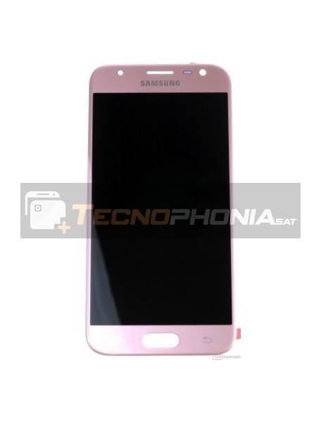 Pantalla LCD display Samsung Galaxy J3 2017 J330 rosa