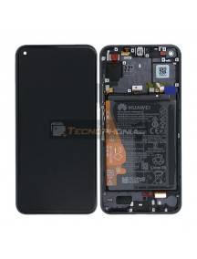 Pantalla LCD display Huawei Nova 5T - Honor 20 negra original (Service Pack)