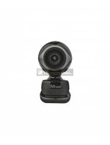 Webcam Trust EXIS USB2.0 negra - plata