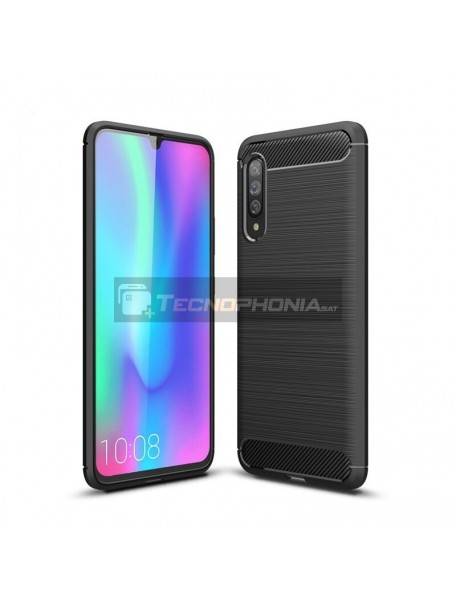 Funda TPU Carbon Samsung Galaxy A80 A805 negra