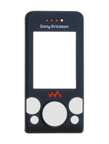 Carcasa frontal Sony Ericsson W580i negro