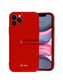 Funda TPU Jelly iPhone 12 Mini roja