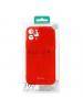 Funda TPU Jelly iPhone 12 Mini roja