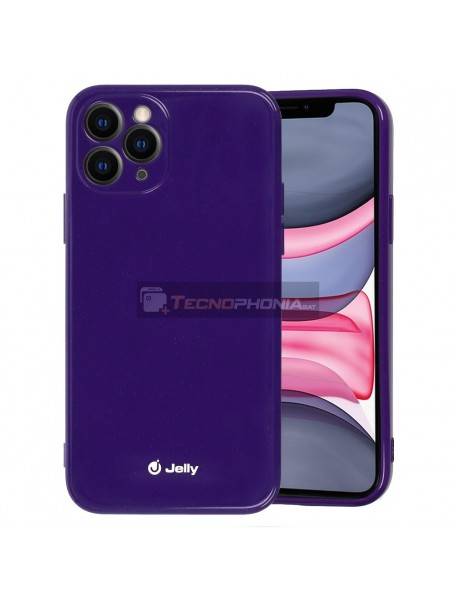 Funda TPU Jelly iPhone 12 Mini lila