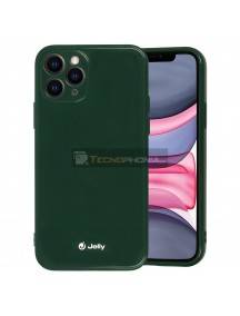 Funda TPU Jelly iPhone 12 - 12 Pro verde