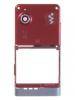 Carcasa trasera Sony Ericsson W910i roja