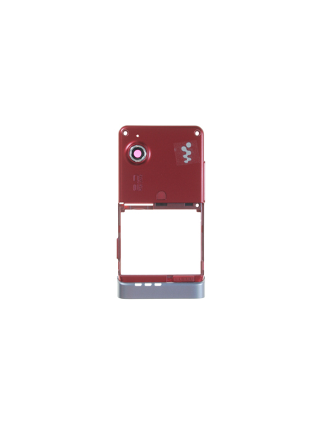 Carcasa trasera Sony Ericsson W910i roja