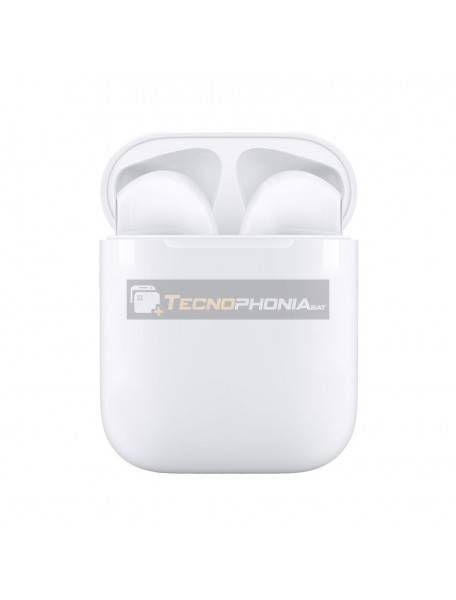 Manos libres Bluetooth TWS i12 blanco