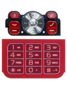 Teclado Sony Ericsson W910i rojo