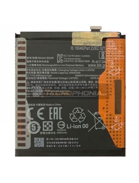 Batería Xiaomi BM4R Mi 10 Lite original (Service Pack)