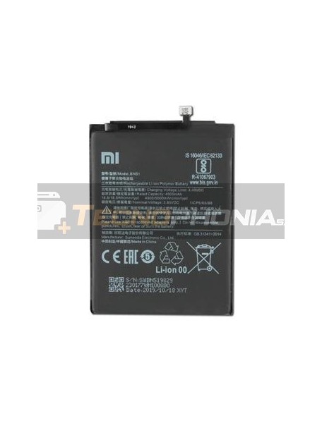 Batería Xiaomi BN51 Redmi 8 - Redmi 8A original (Service Pack)