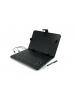 Funda universal 3GO con teclado USB para tablet 9.7" negra