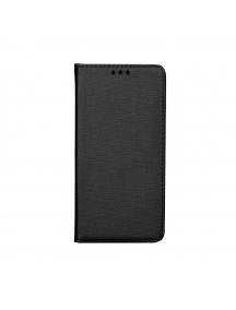 Funda libro imán Smart Huawei Y6s negra