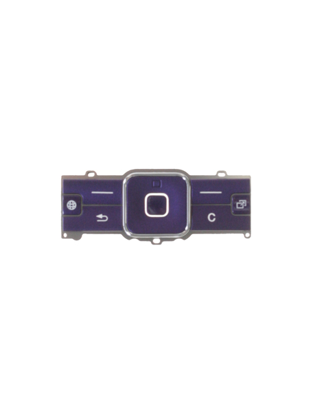 Teclado Sony Ericsson K770i superior lila