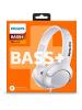 Auriculares con micrófono Philips BASS SHL3075WT blanco