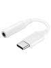 Adaptador de audio Samsung EE-UC10JUWE Type-C a mini jack 3.5mm blanco