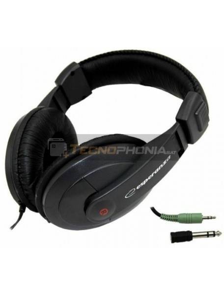 Auriculares Esperanza Eh120 Reggae con control de volumen