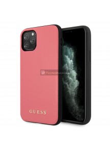 Funda TPU Guess piel sintética GUHCN65PUMPI iPhone 11 Pro Max rosa