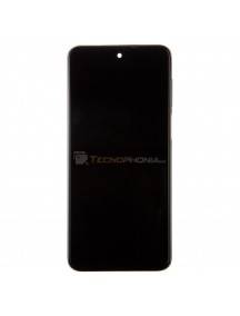 Pantalla LCD display Xiaomi Redmi Note 9 Pro negro original (Service Pack)