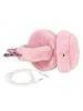 Auriculares infantiles GJBY Plush Unicronio rosa