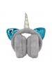 Auriculares infantiles GJBY Plush Unicronio gris