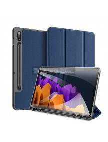 Funda libro Dux Ducis Domo Samsung Galaxy Tab S7 T870 azul