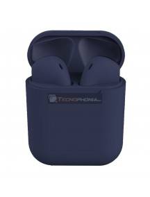 Manos libres Bluetooth TWS i12 azul marino