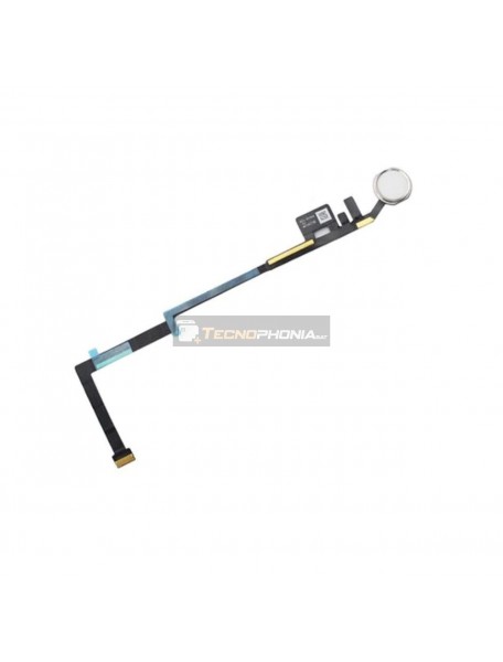 Cable flex de botón home iPad 5 2017 - 6 9.7 (2018) plata