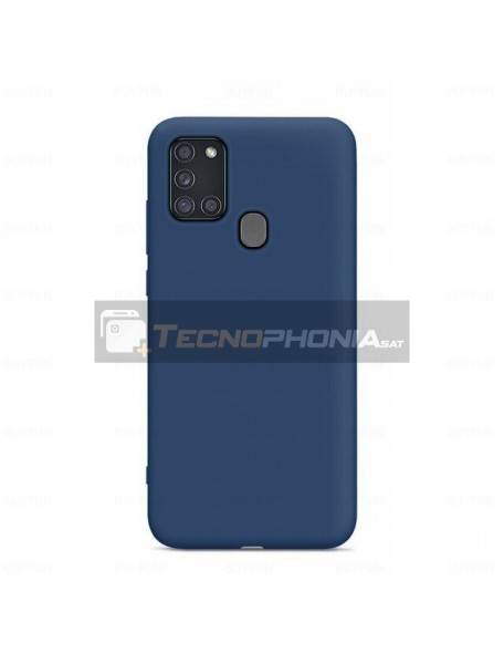 Funda silicona soft flexible Samsung Galaxy A21s A215 azul