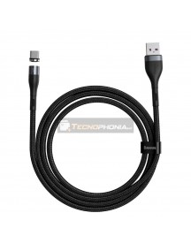 Cable magnético Baseus Zinc CATXC-NG1 USB - USB Type C 1m 5A