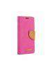 Funda libro Goospery Canvas Samsung Galaxy A32 4G A325 rosa - camel