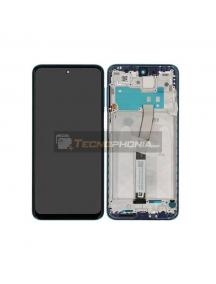 Pantalla LCD display Xiaomi Redmi Note 9 Pro azul original (Service Pack)