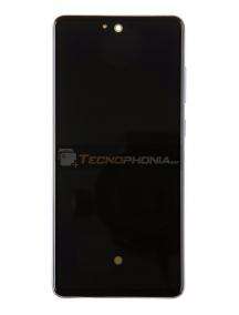 Pantalla LCD display Samsung Galaxy A72 A725 violeta original (Service Pack)