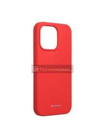 Funda TPU Goospery Silicone iPhone 13 Pro roja