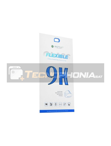 Lámina de cirstal templado flexible nano glass iPhone X - XS - 11 Pro