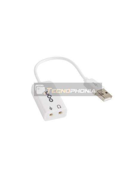 Tarjeta de sonido externa UGO UKD-1086 USB 7.1