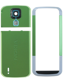 Carcasa Nokia 5000 blanca - verde