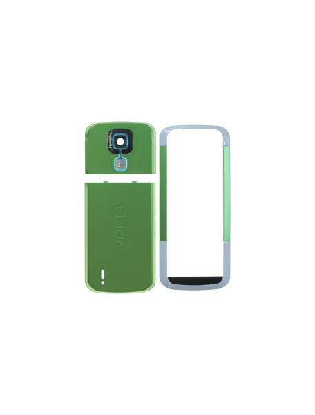 Carcasa Nokia 5000 blanca - verde