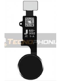 Cable flex de botón home V3 (Haptic) iPhone 7 - 7 Plus - 8 - 8 Plus negro