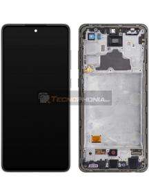 Pantalla LCD display Samsung Galaxy A72 A725 negro original (Service Pack)