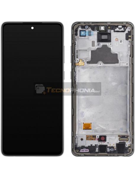 Pantalla LCD display Samsung Galaxy A72 A725 negro original (Service Pack)