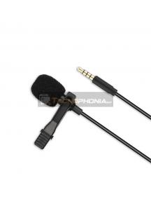 Micrófono de solapa XO MKF01 mini jack 3.5mm