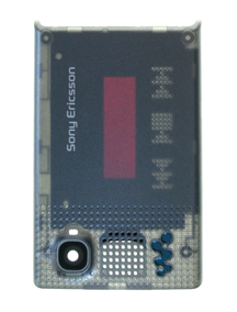 Carcasa frontal Sony Ericsson W380i azul