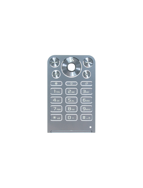 Teclado Sony Ericsson W380i plata