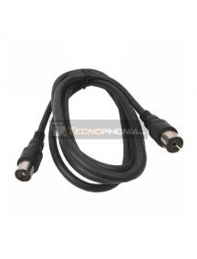 Cable antena coaxial para Televisión Axil MP0586C 2.5M