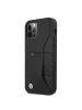 Funda TPU + cuero BMW BMHCP12MRCSWK iPhone 12 - 12 Pro negra