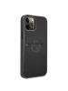 Funda TPU + cuero BMW BMHCP12LREELK iPhone 12 Pro Max negra