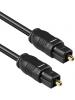 Cable audio fibra óptica digital Toslink 1M