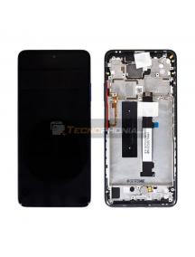 Pantalla LCD display Xiaomi Mi 10T Lite 5G negro - gris original (Service Pack)